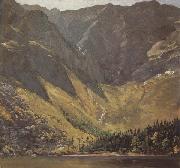 Frederic E.Church Great Basin,Mount Katahdin,Maine oil painting